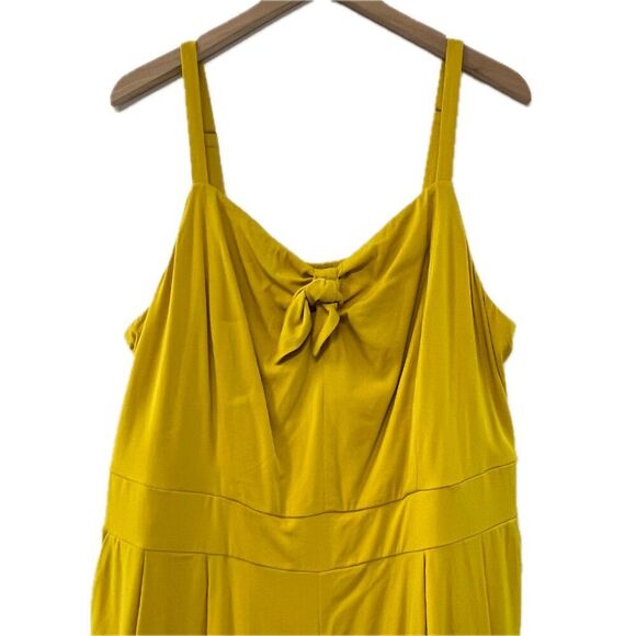 Torrid Mustard Yellow Romper - Size 2X - Picture 2 of 6